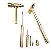 5 in 1 micro mini multifunction copper hammer | mini hammer hathodi with 4 diffrent screwdriver inbulit usefull for repair gadget, watch mobile (Pack oF 1)