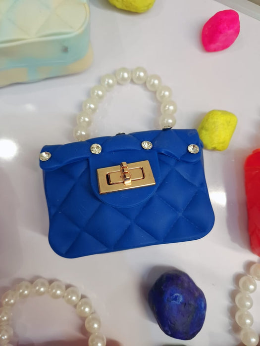 💖 Buy Trendy Jelly Handbags for Girls in Pakistan – Stylish Mini Bags with Pearl Handles 👜 Best gift foe girls for EID