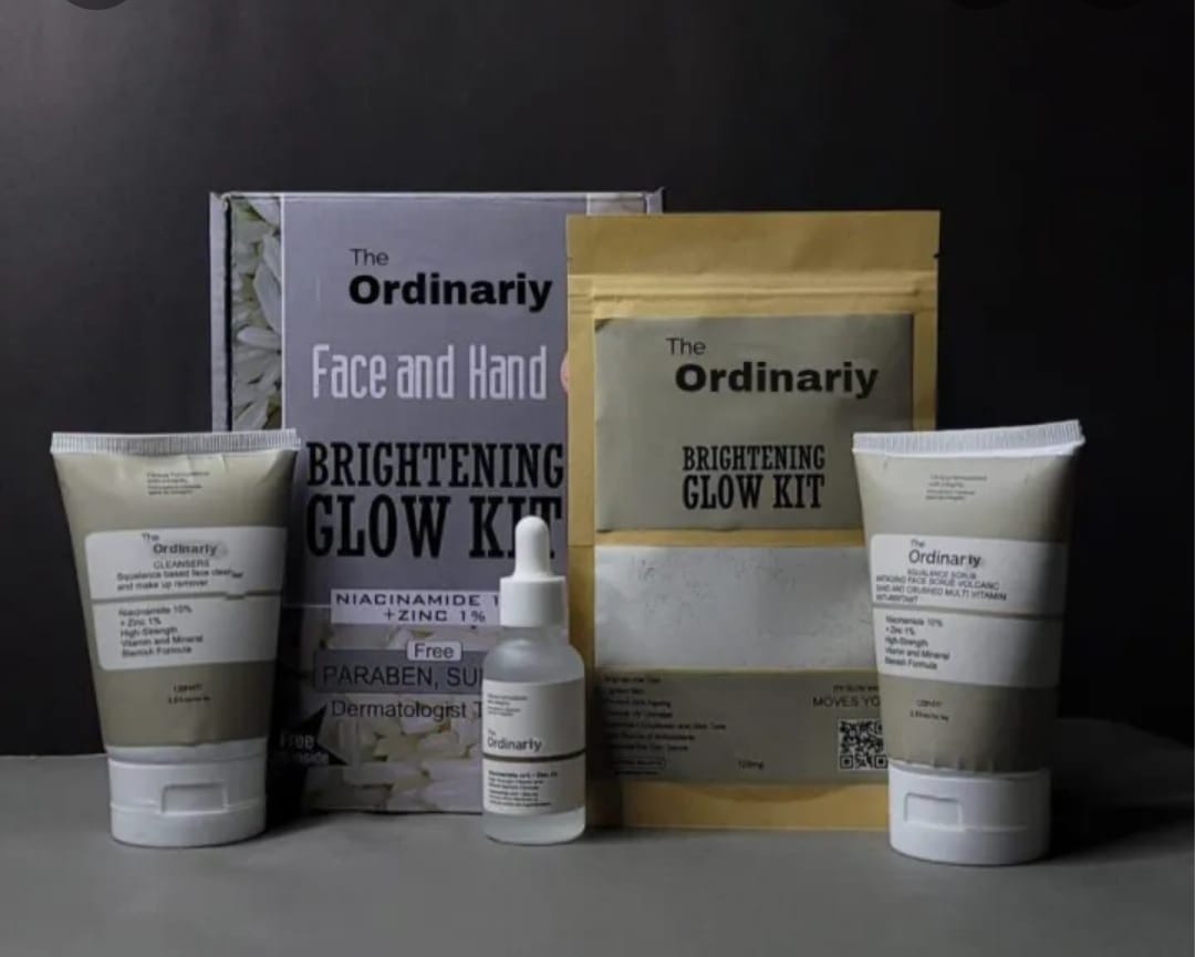 The Ordinariy Face and Hand Brightening Glow Facial Kit