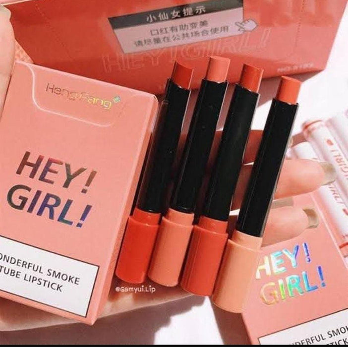 HeyGirl pack of 4 velvet lipsticks