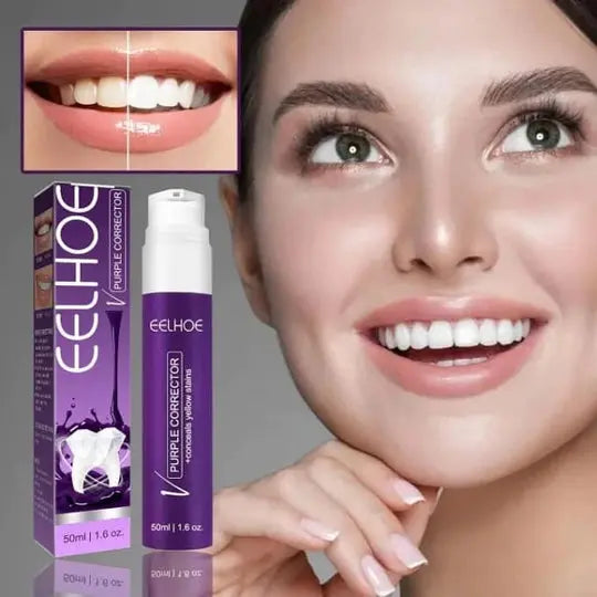 HISMILE PURPLE WHITENING TOOTHPASTE STAIN REMOVAL