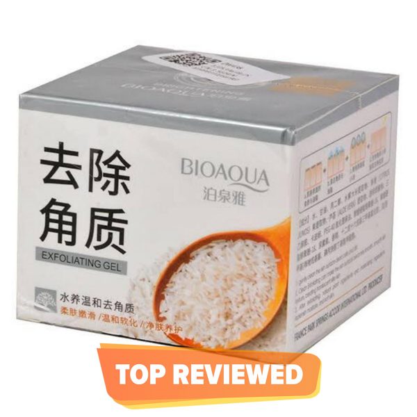 Bioaqua Brightening & Exfoliating Rice Gel Face Scrub top selling