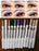 Flormar pack of 6 Glitter Multipurpose Pencils Glitter Eyeliner Pencils – Metallic Colors Eyeliners Eyeshadow Pencil Set, Natural Long Lasting (random Color)