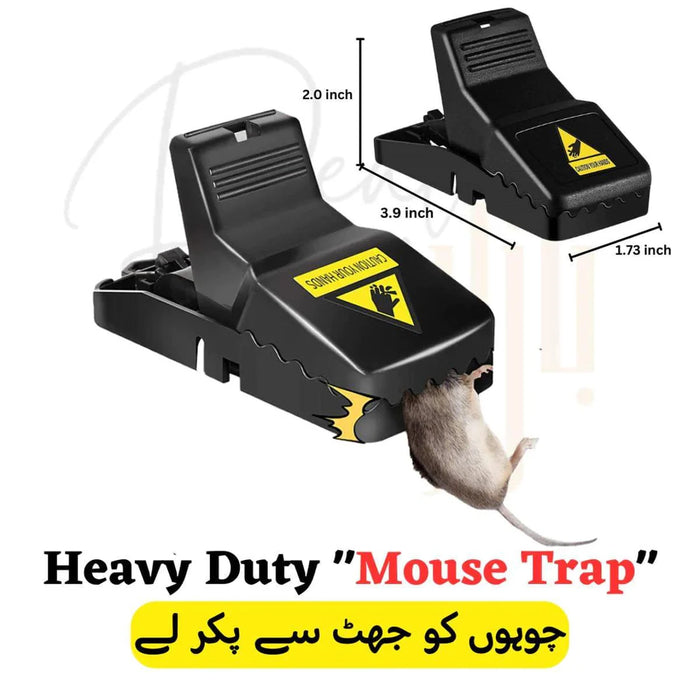 pack of two Universal Mouse Catcher, Indoor Reusable Rat Trap