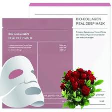 BIODANCE Bio-Collagen Real Deep Mask,(2 pieces) Hydrating Overnight Hydrogel Mask, Pore Minimizing, Elasticity Improvement, 34g x16