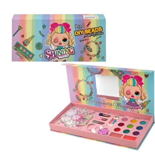 Baby Girl Giftset Makeup Set Professional Makeup Set, Shinning Bead Makeup